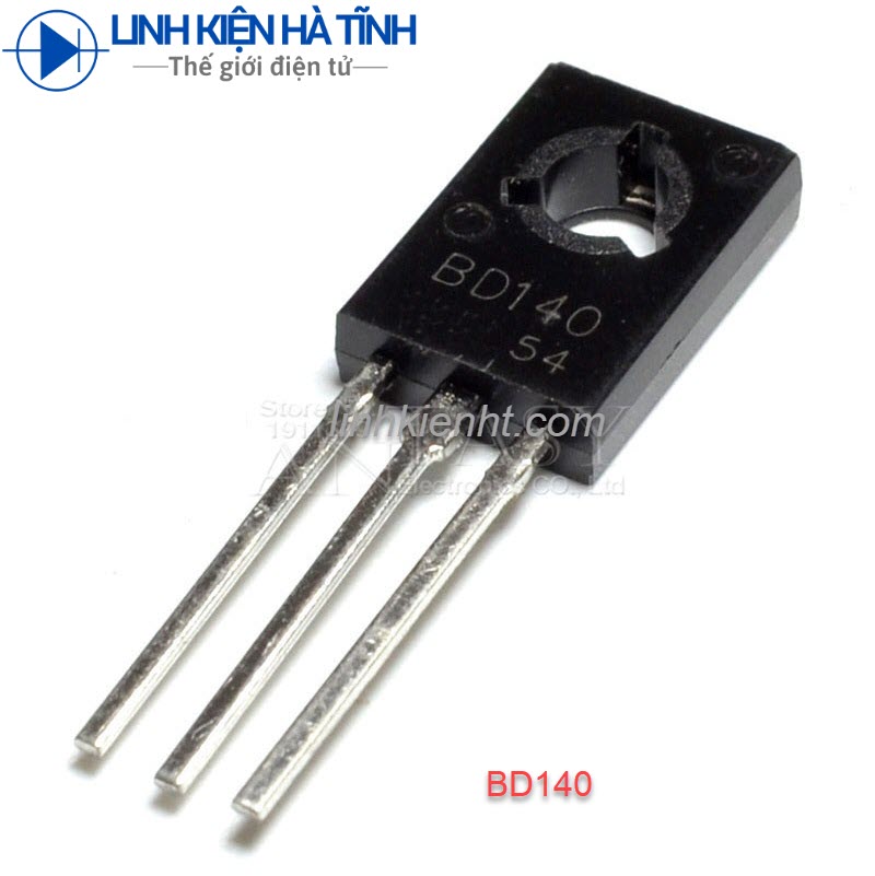 3 CON linh kiện bán dẫn BD140 TO-126 1.5A lỗ 150°C (TJ)
