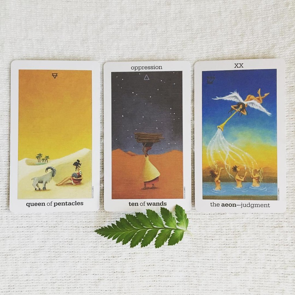 Bài Sun and Moon Tarot in Tin