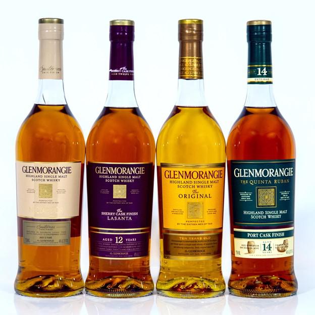 Vỏ chai thủy tinh Glenmorangie dáng cao
