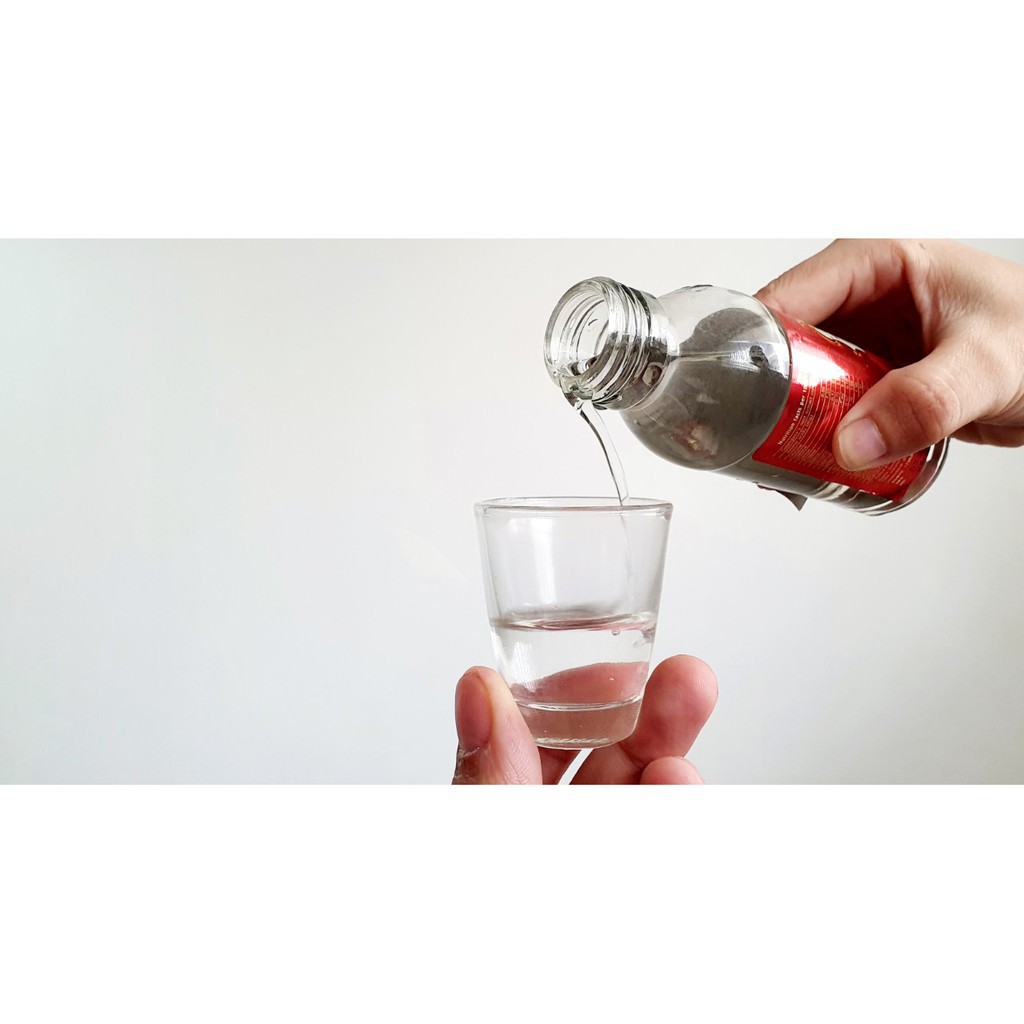 Bộ 12 Ly Cốc Thủy Tinh Uống Dáng Bầu 33ML