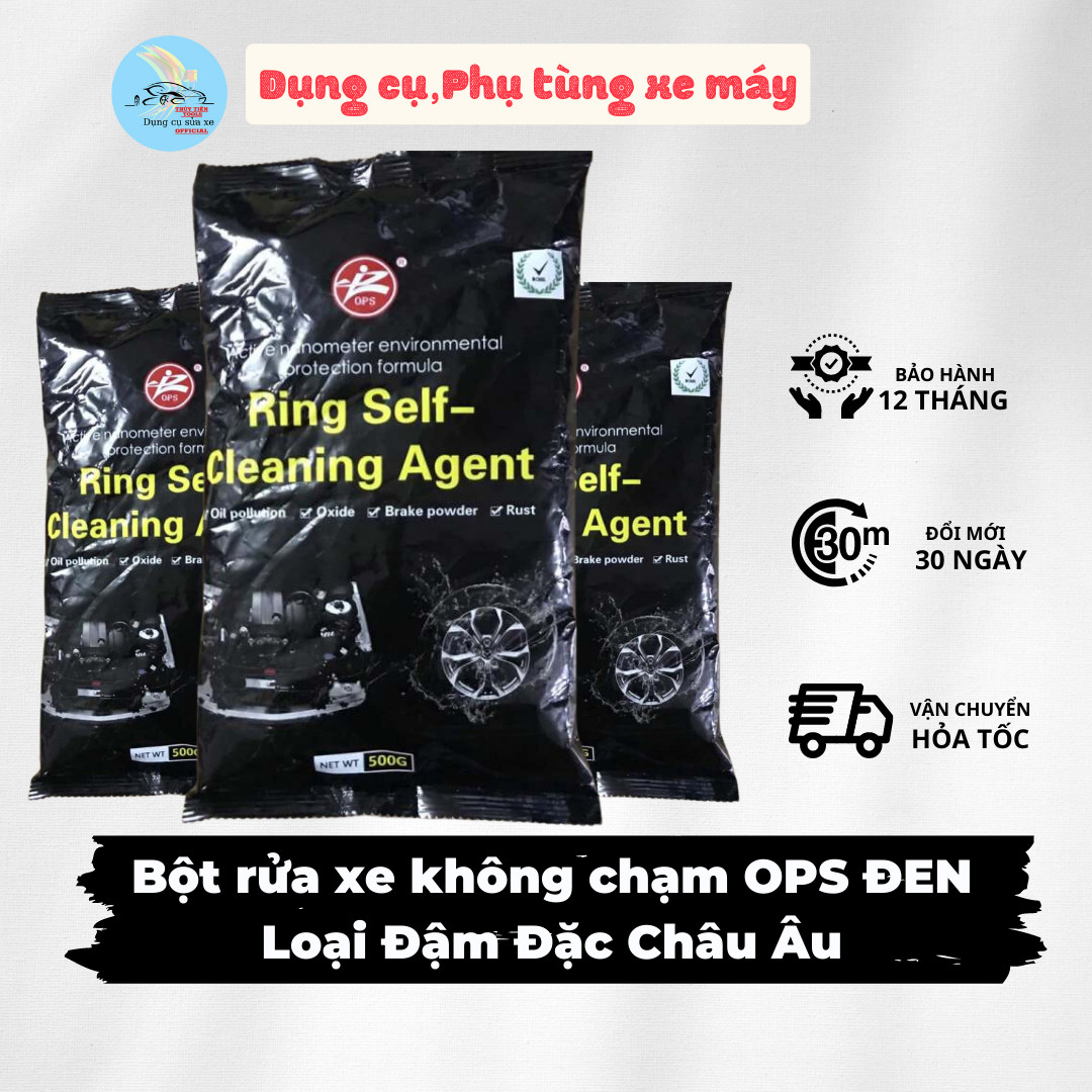 Bột rửa xe không chạm ops đen loại đậm đặc châu âu
