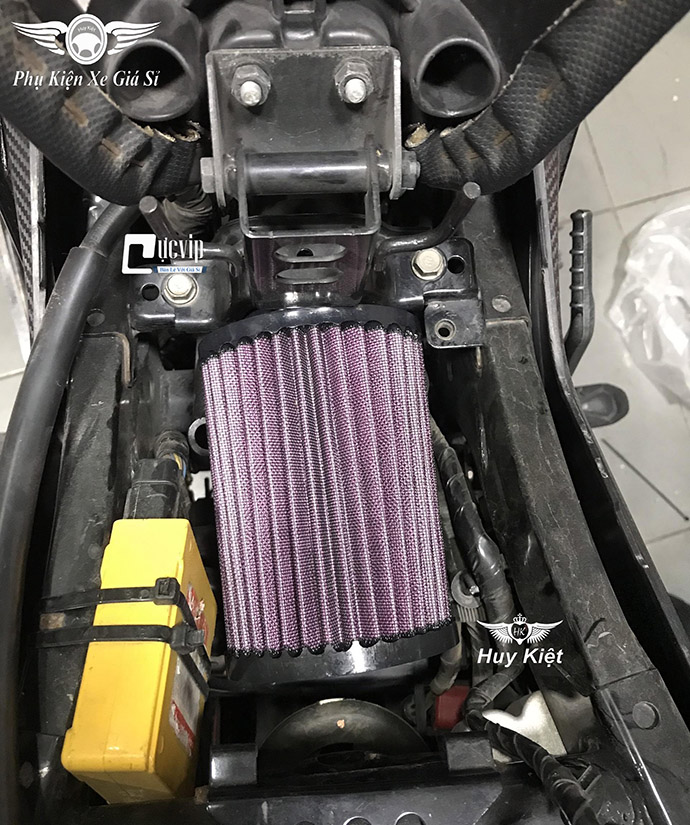 Pô e tăng tốc độ gắn exciter-winner- sonic - raider-satria-bình bông mai ms3878
