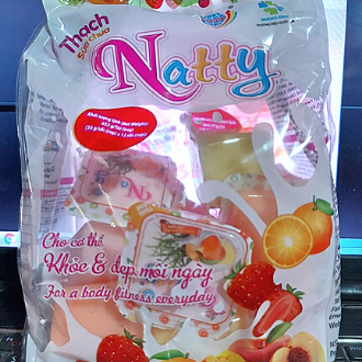 Thạch sữa chua Long Hải natty 432g (12 cốc)