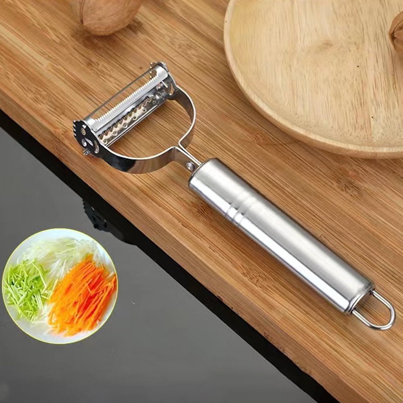 [HCM] tools planing 2 function stainless steel high-grade stainless steel clay tools peeling + planed shredded kitchen tools