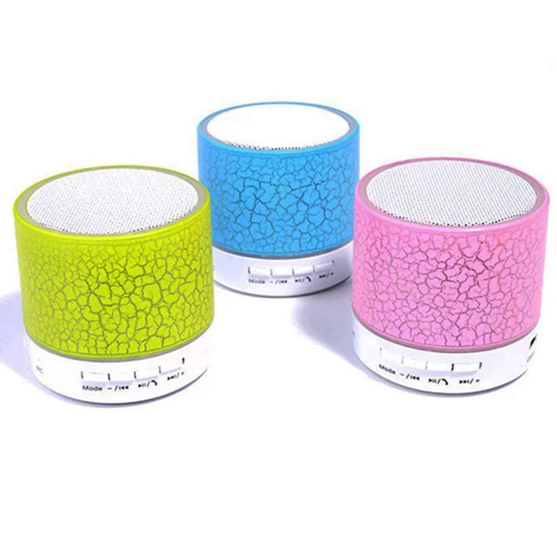 Loa Bluetooth Mini Không Dây Nghe Nhạc, Cắm Usb Thẻ Nhớ Đa Năng Tích Hợp Đèn Led Chính Hãng