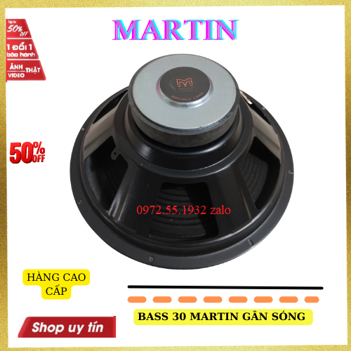 Loa bass 30 martin từ 115 coil 36 màng xếp - giá 1 loa