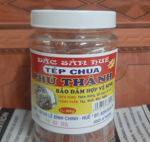 Tép Chua Phú Thành 500g - Đặc sản Huế