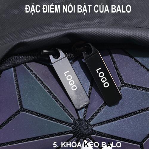 Balo laptop thời trang phản quang/phản quang Issey Miyake 3D 2018