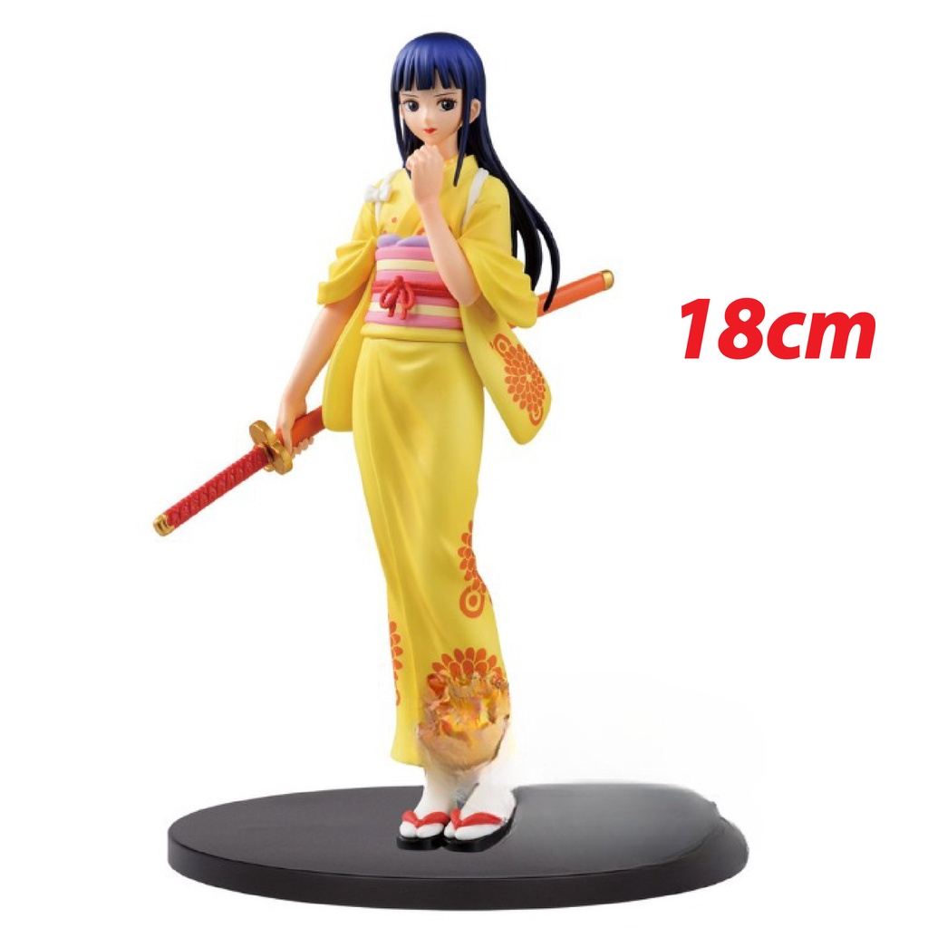 Mô hình team ũ rơm Luffy Zoro Sanji Robin Nami Usopp Brook Chopper ở wano | Figure anime one piece vua hải tặc làm quà