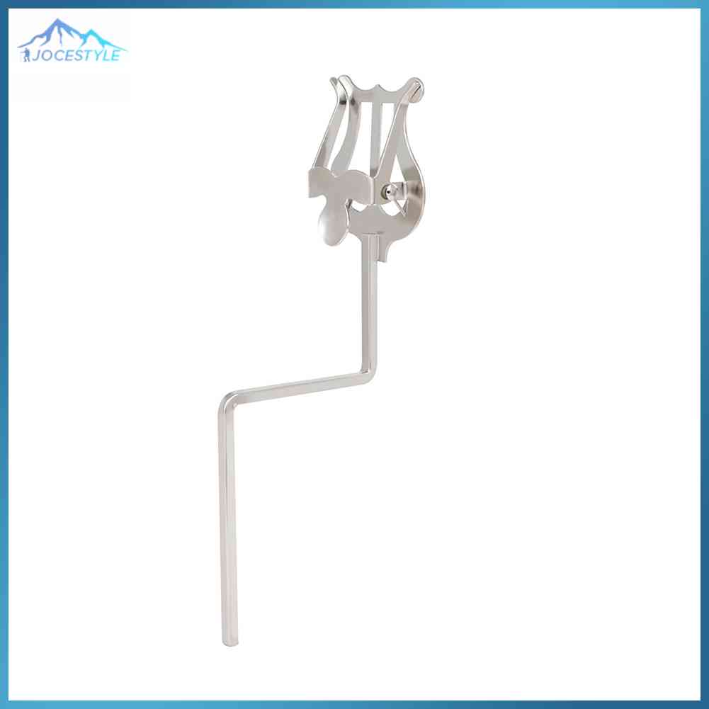 Portable Alto Saxophone Sheet Music Clip Stand Sax Marching Clamp-On Holder