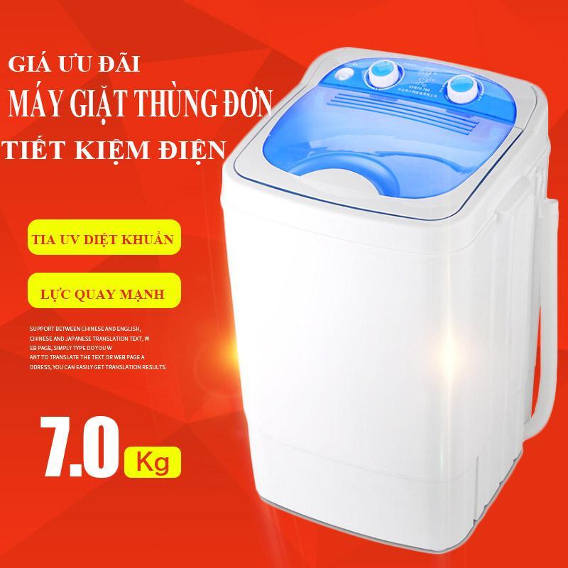 Bảng giá Máy giặt 7kg thùng đơn nắp trên mini bán tự động giặt tic UV diệt khuẩn giặt nhanh sạch không tốn diện tích trong nhà Điện máy Pico