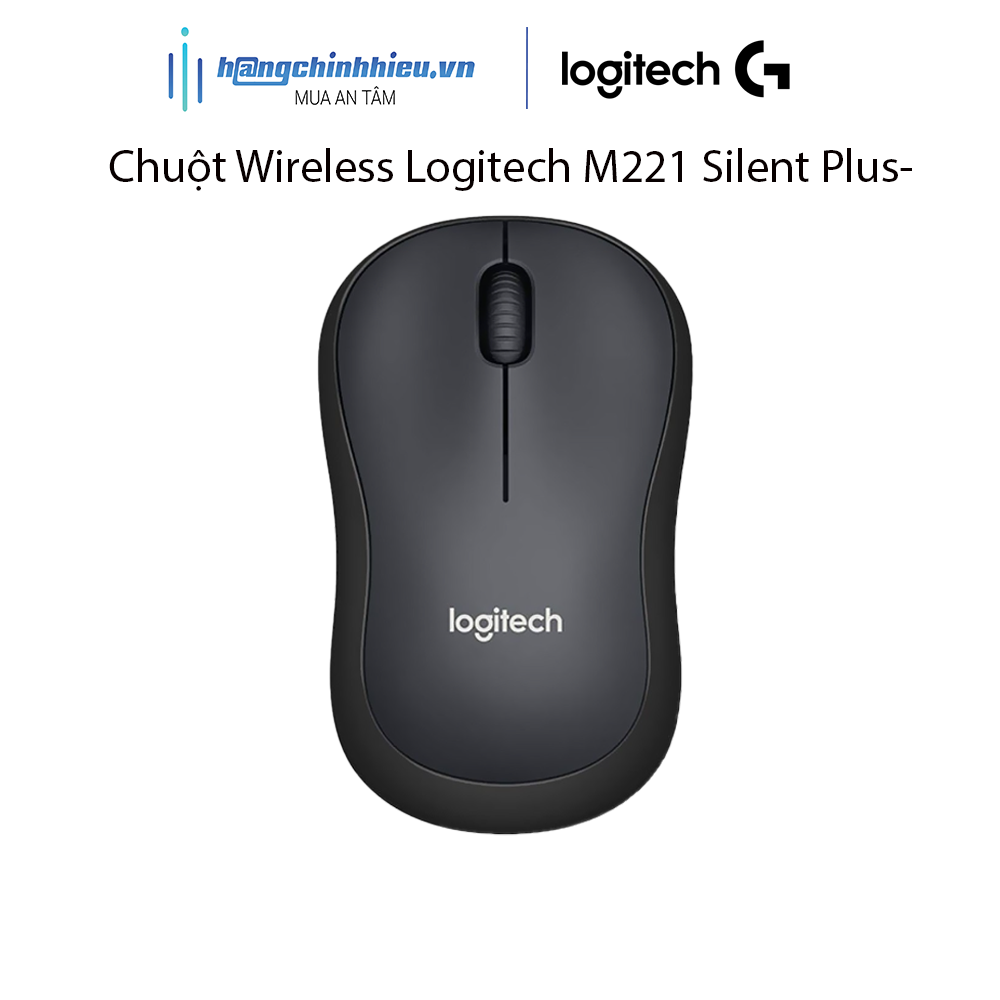 Chuột Wireless Logitech M221 Silent Plus