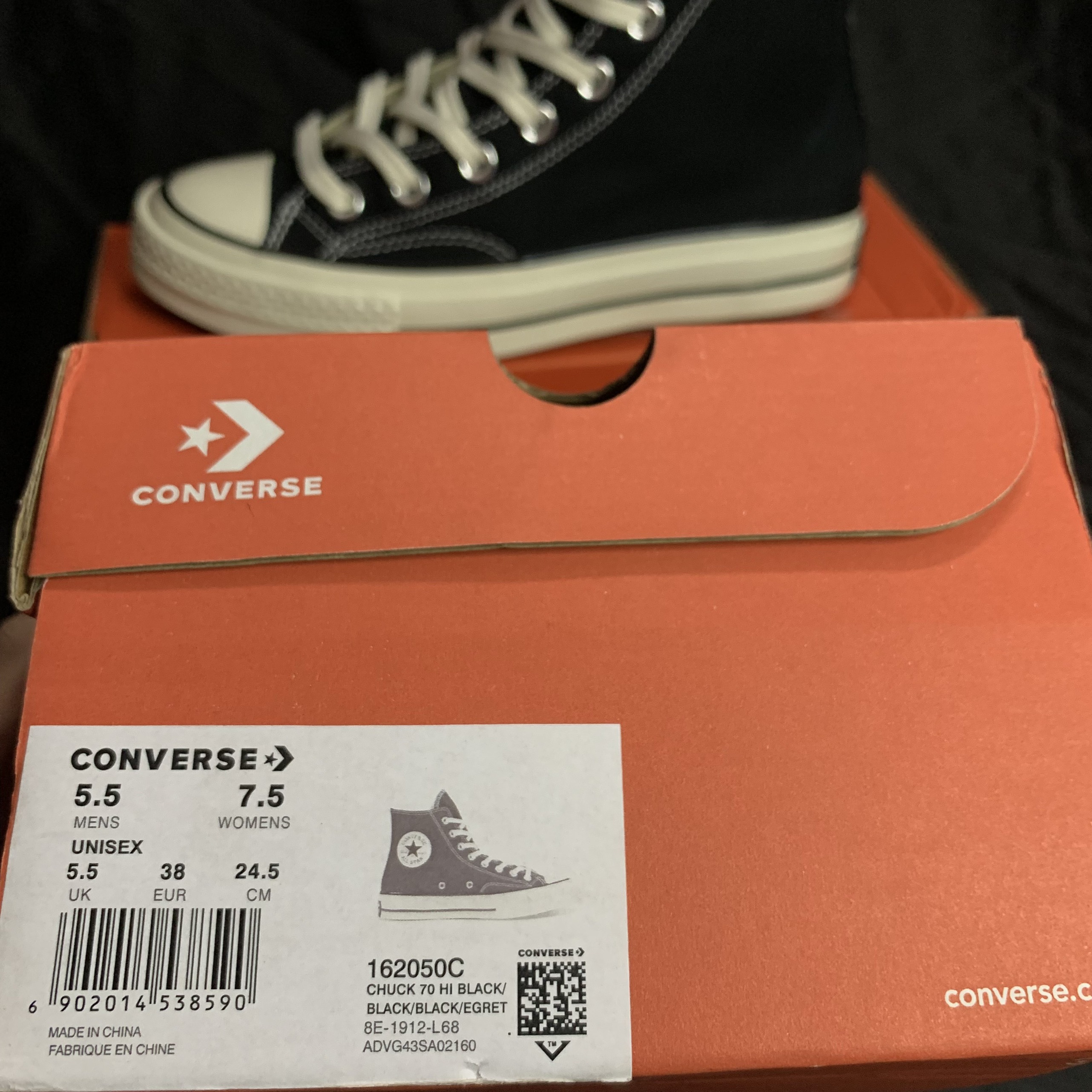 Giày Converse 1970s Cao Cấp Full Box
