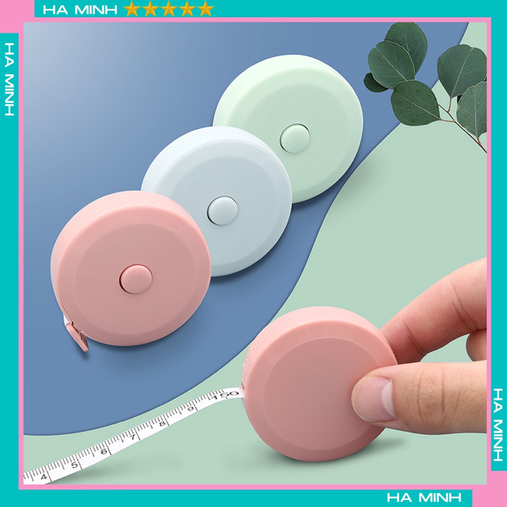 Thước dây cuộn mini tự rút tiện ích 150cm