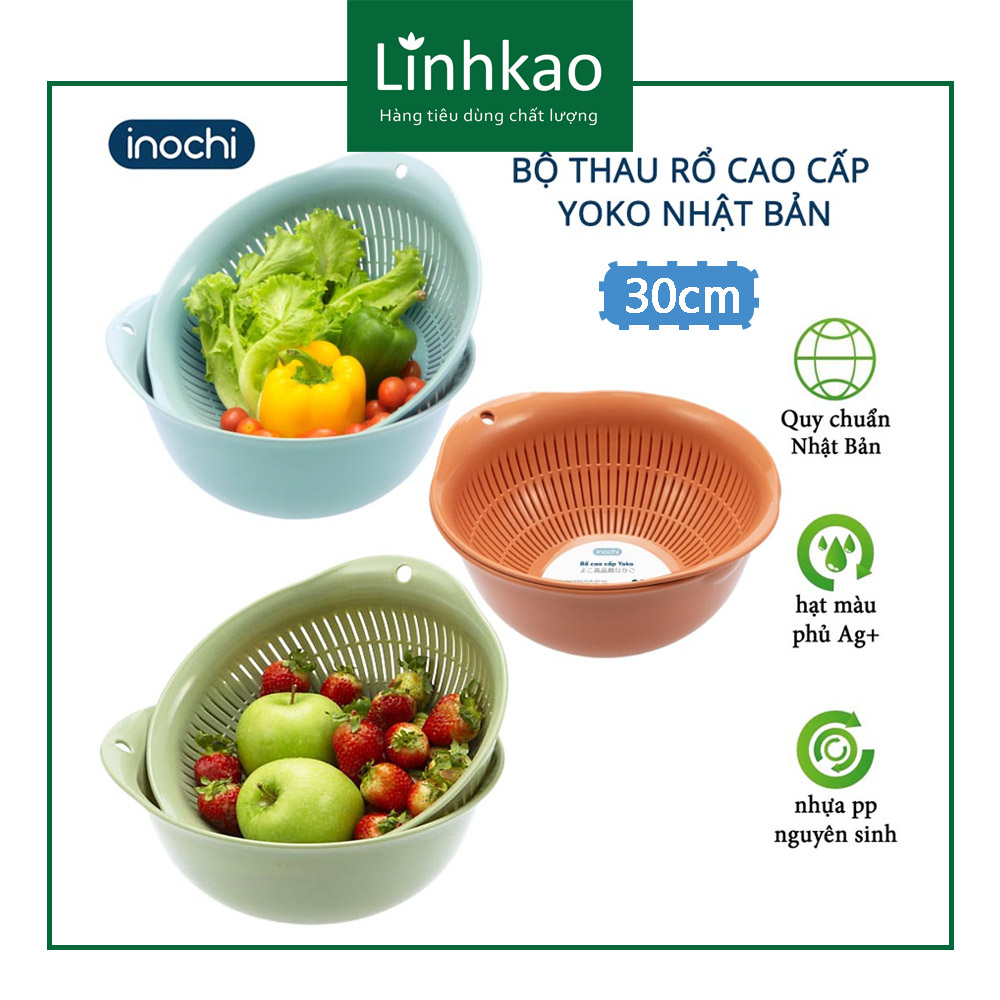 Thau rổ Inochi Size lớn 30cm - 35cm