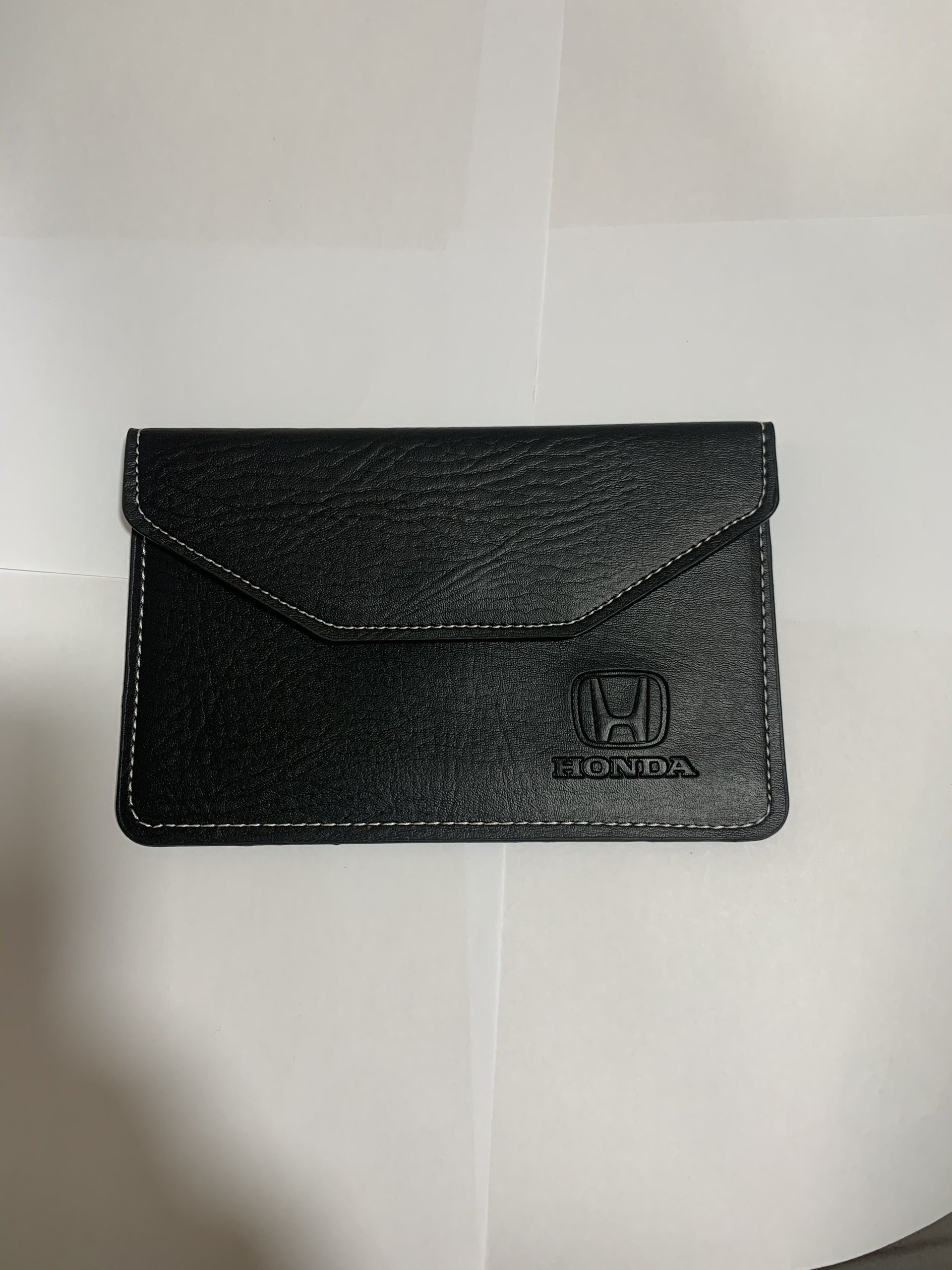 Ví da pu cao cấp màu đen đựng giấy tờ xe, giấy tờ đăng kiểm ô tô
