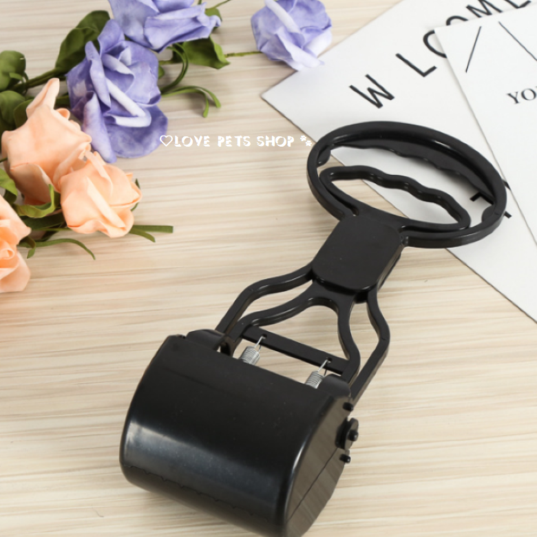 Gậy gắp phân Chó Mèo 28cm, xẻng hốt phân - Love Pets Shop