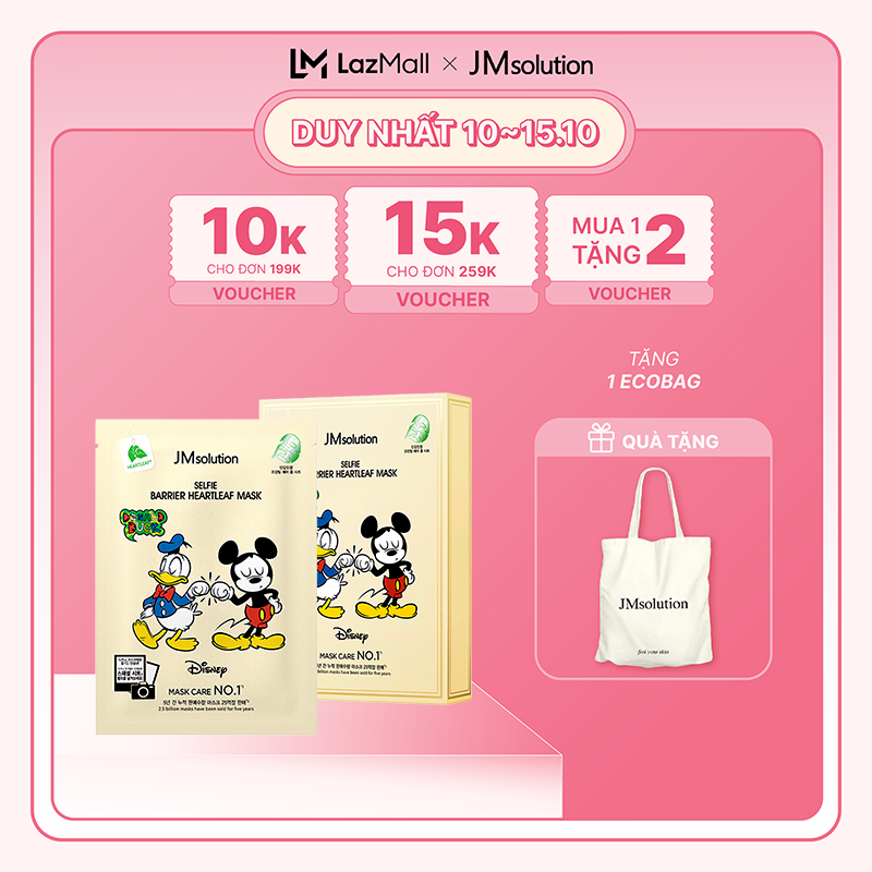 [Miếng Lẻ] Mặt Nạ JMsolution Disney Selfie 30g/Miếng