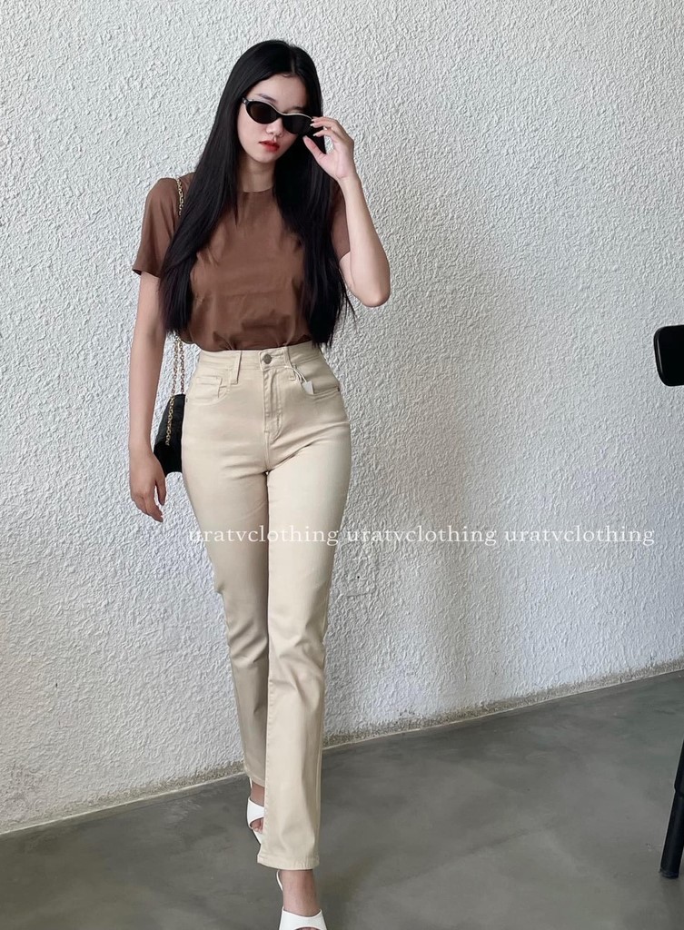 [ẢNH THẬT-CÓ SẴN]  Quần jean ống đứng z r