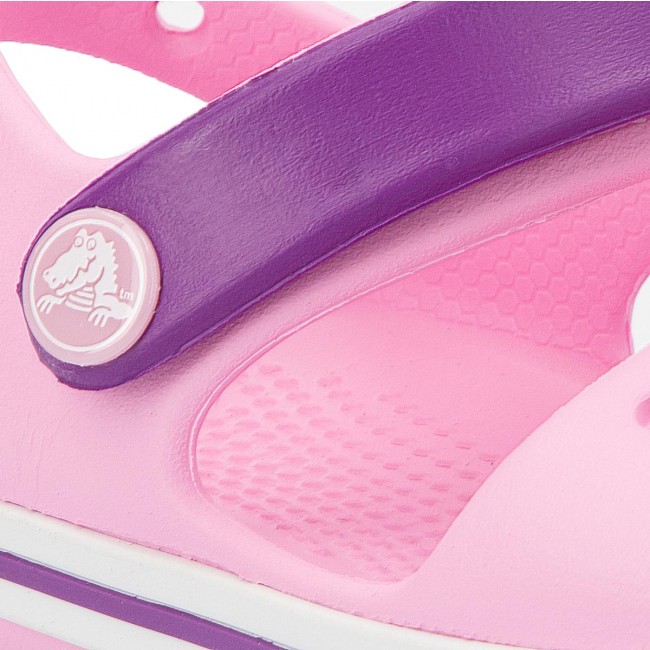 SANDAL CROCSBAND KIDS MÀU HỒNG NHẠT