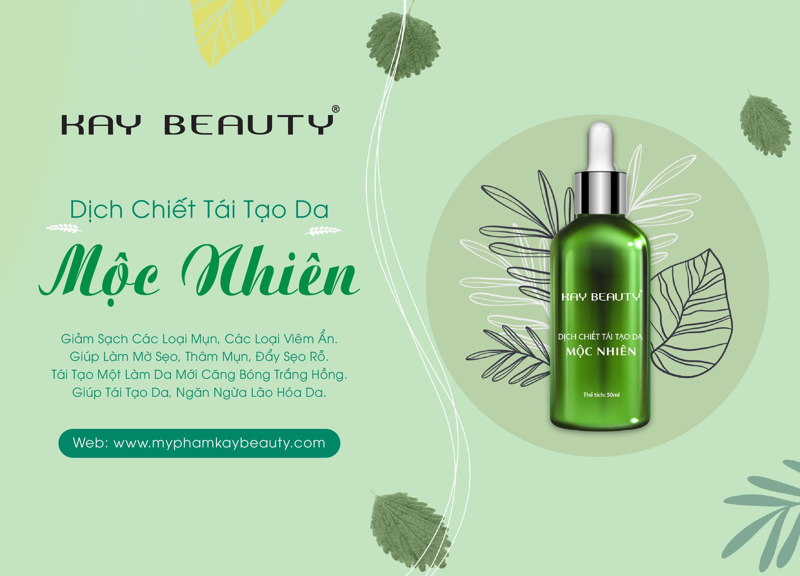 [HCM]Dịch Chiết Tái Tạo Da MỘC NHIÊN