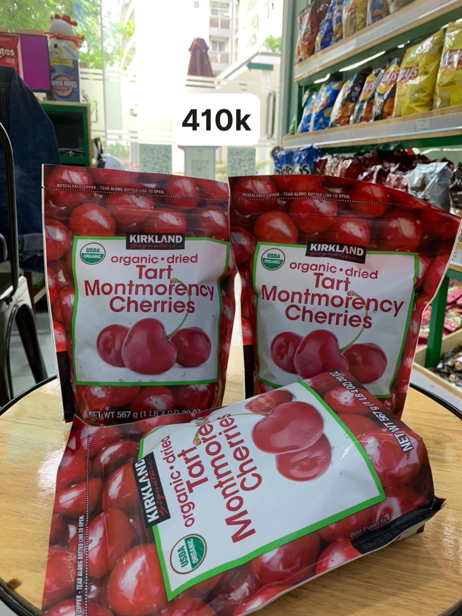 Quả Cherry Sấy Khô Kirkland NK Mỹ (567g)