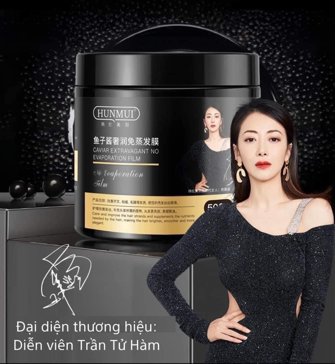 Kem ủ Tóc Suôn Mềm Mượt HUNMUI