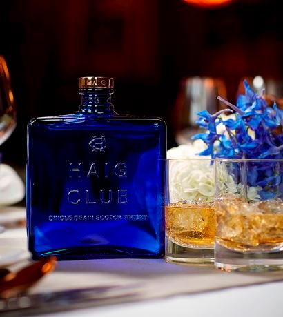Vỏ chai thuỷ tinh màu Haig Club