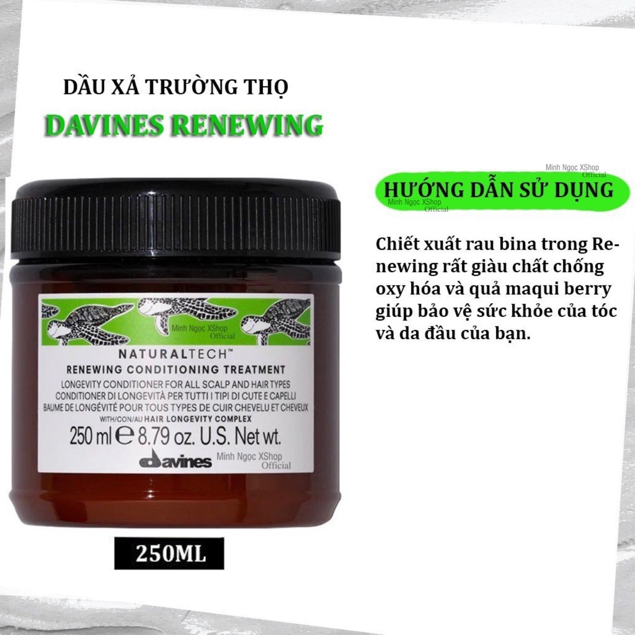 Dầu xả trường thọ Davines Renewing 250ML