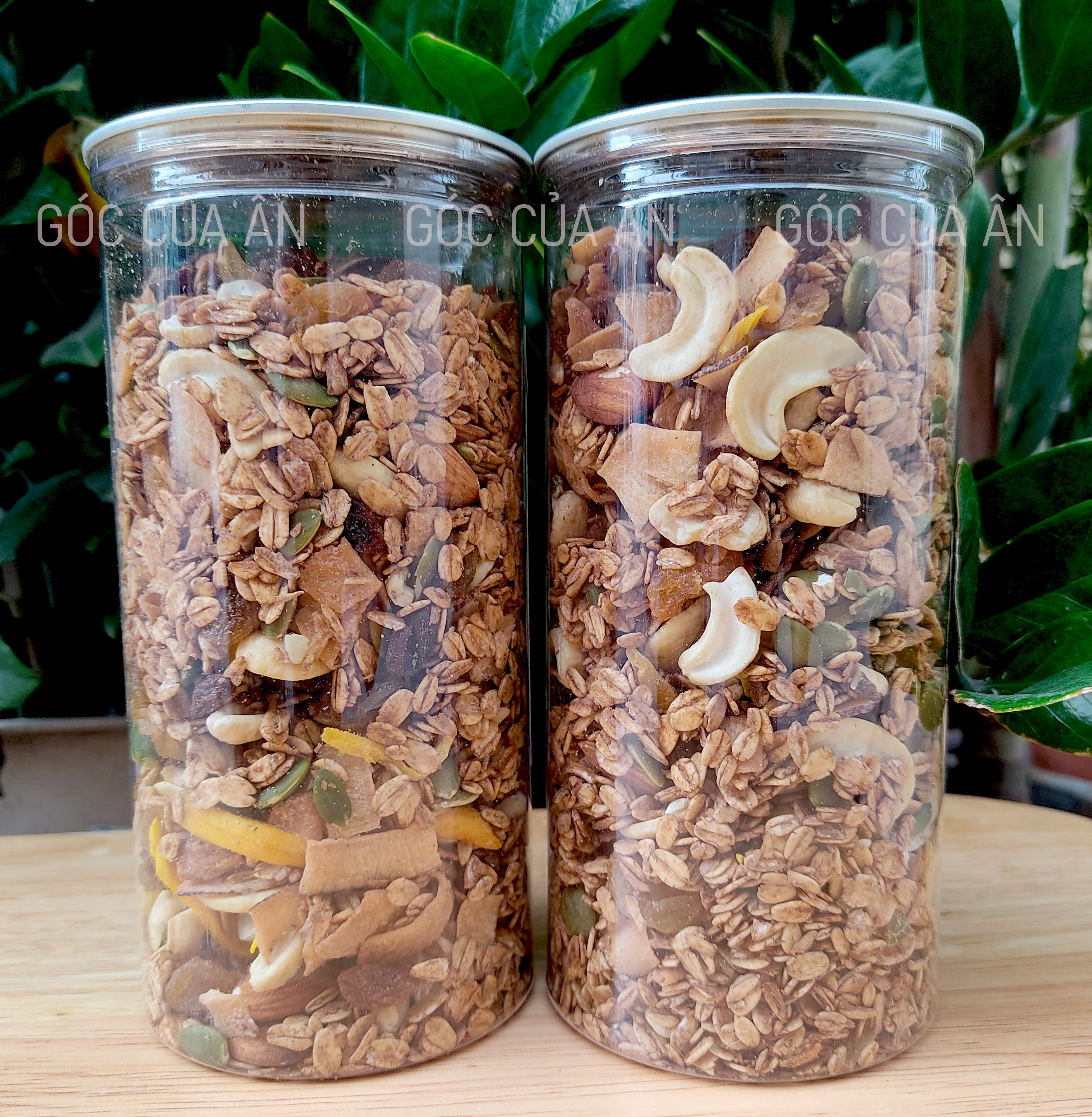 Granola ăn kiêng nhiều hạt 500g- ngũ cốc ăn kiêng không đường vị socola
