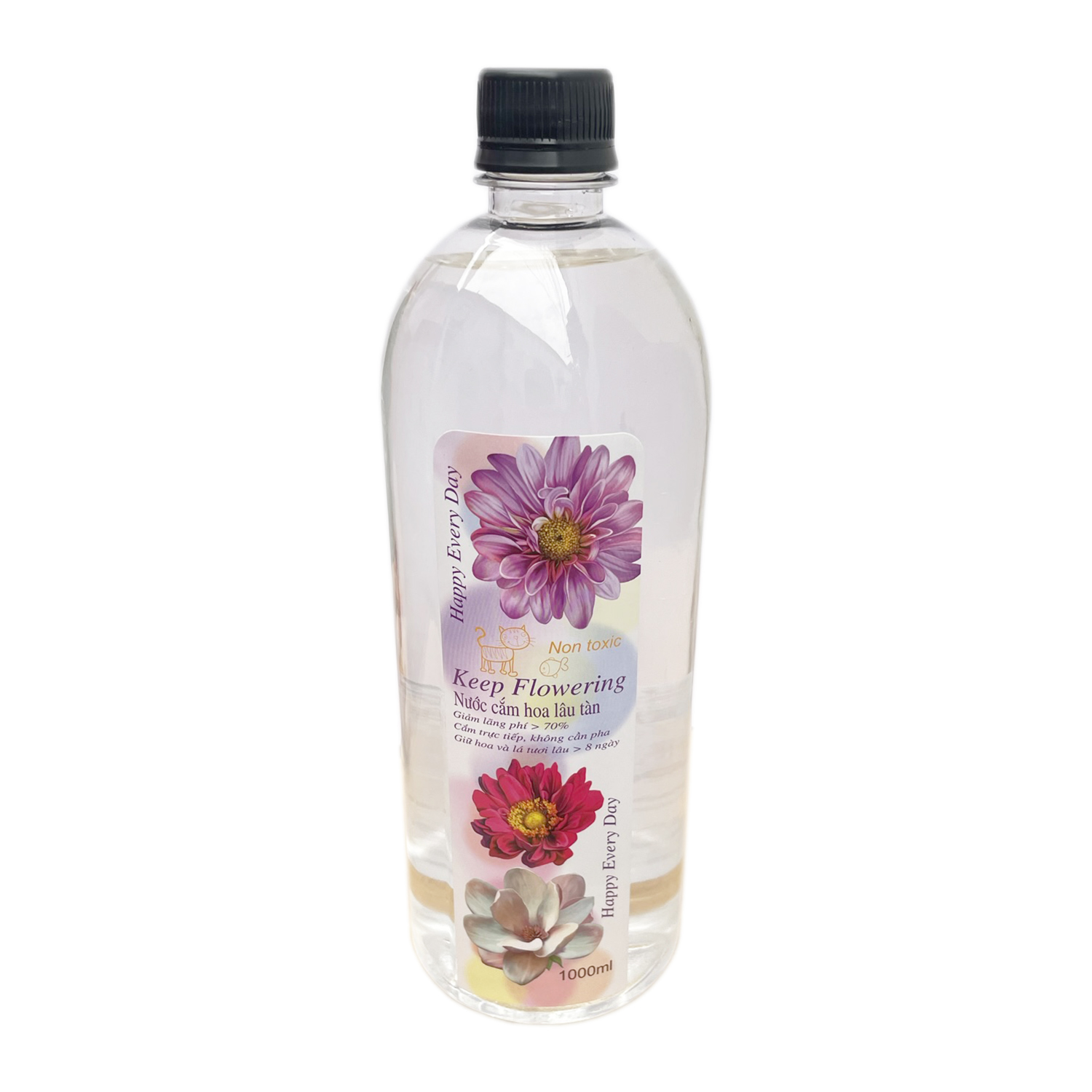 Nước dưỡng hoa tươi lâu tàn trên 14 ngày keep flowering - không thối nước, đảm bảo an toàn