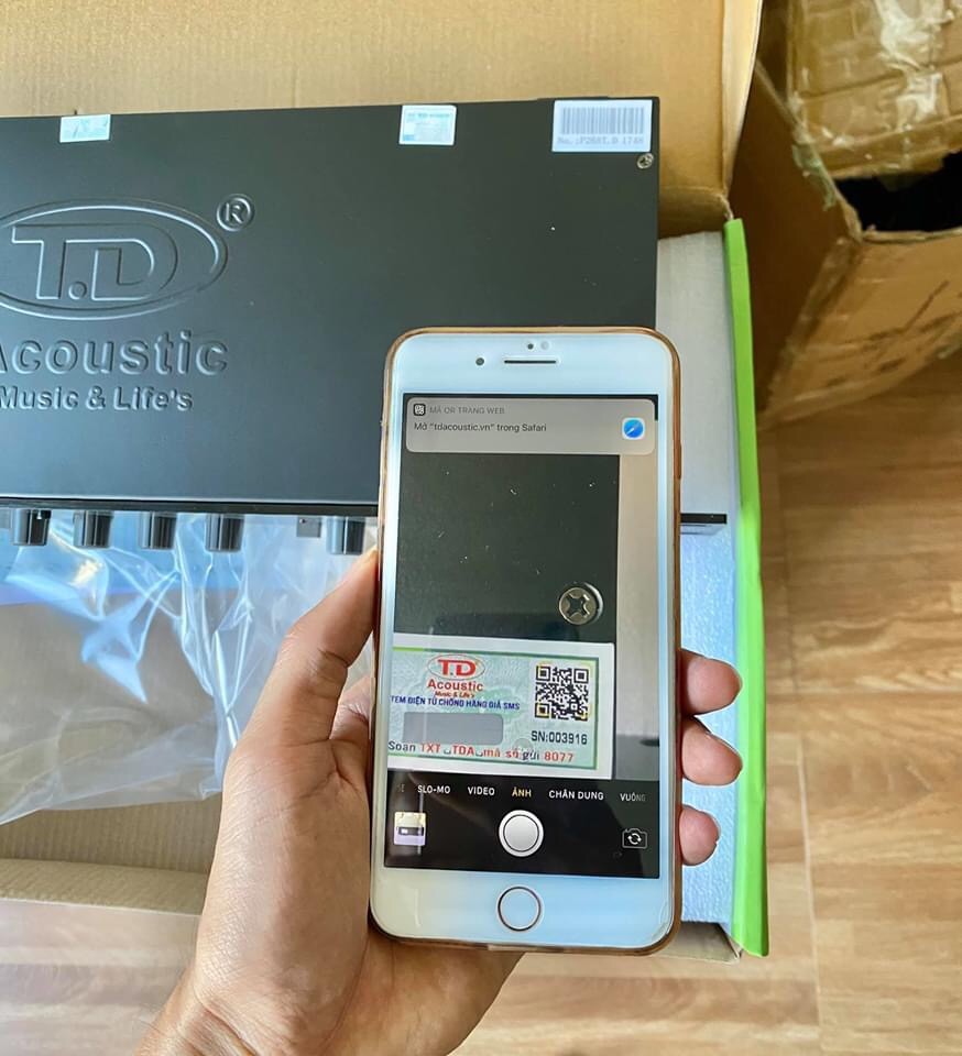 Nâng tiếng TD Acoustic CB-800 pro