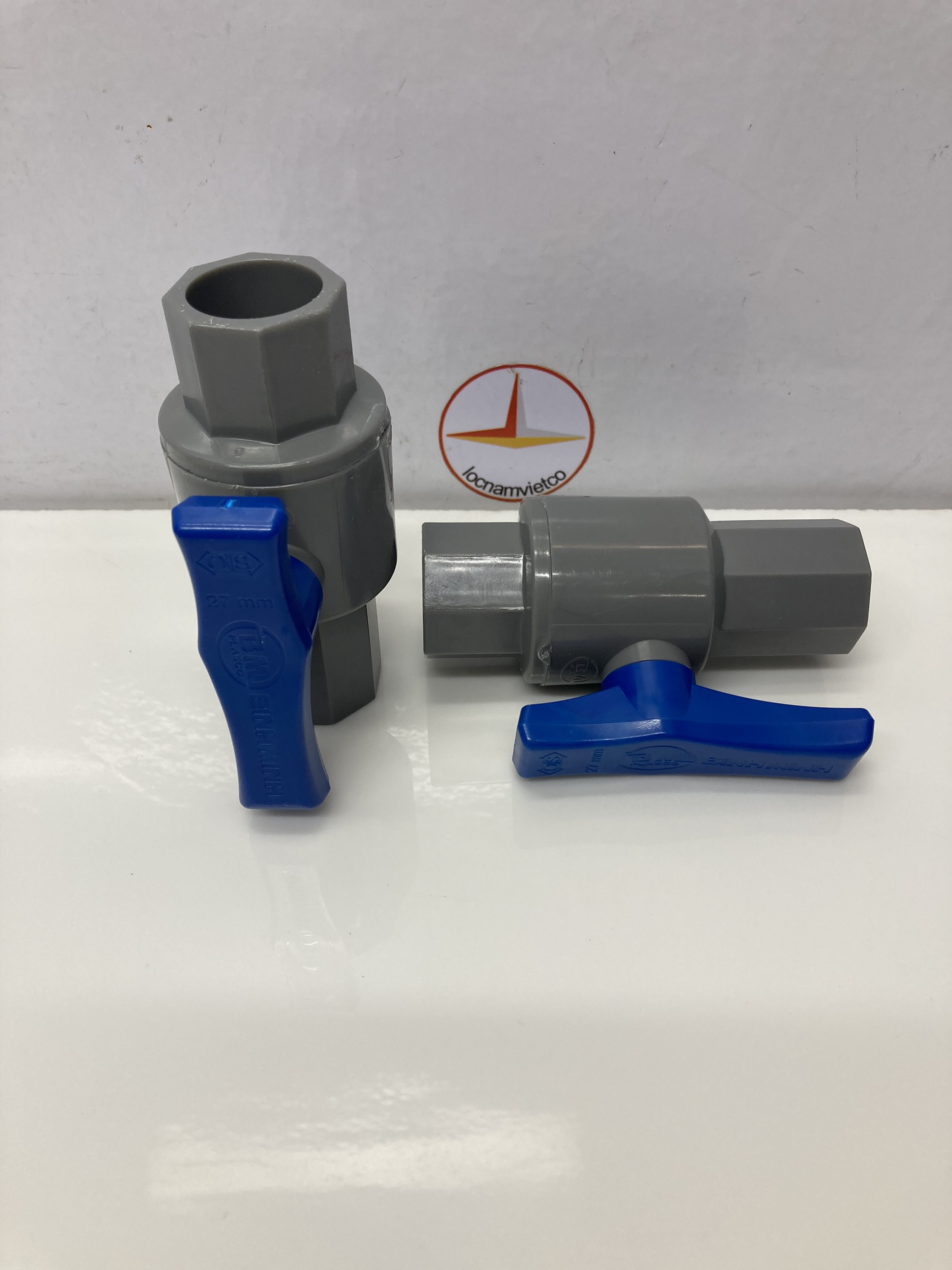 Van 27 , van khóa nhựa PVC Bình Minh