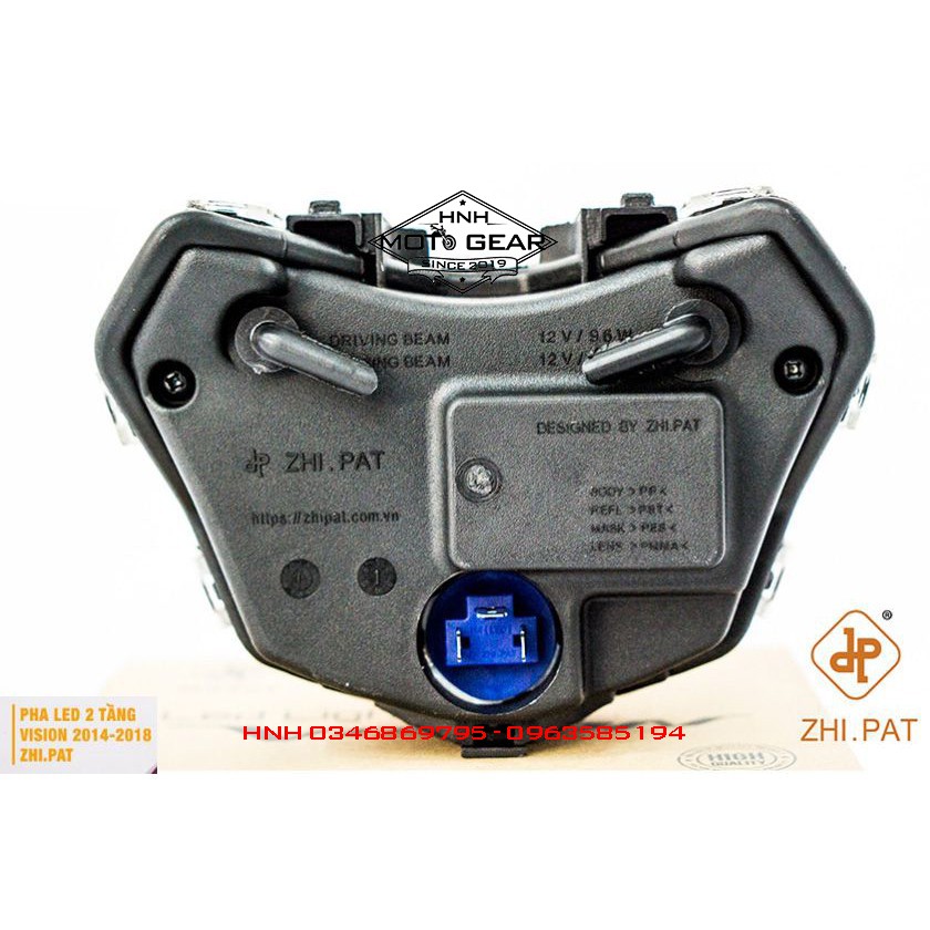 Đèn Pha Led Zhipat Cho Honda Vision 2014 - 2019