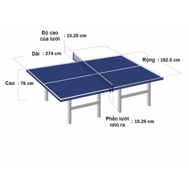 [HCM]Cọc lưới bóng bàn P106