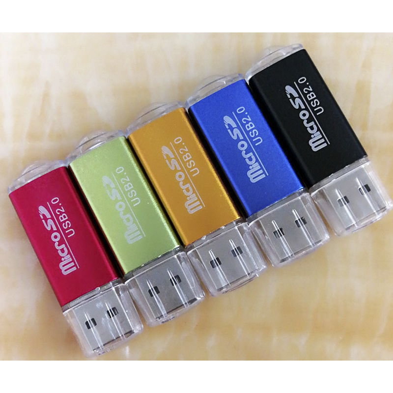 đầu đọc thẻ nhớ micro vỏ nhôm siêu bền