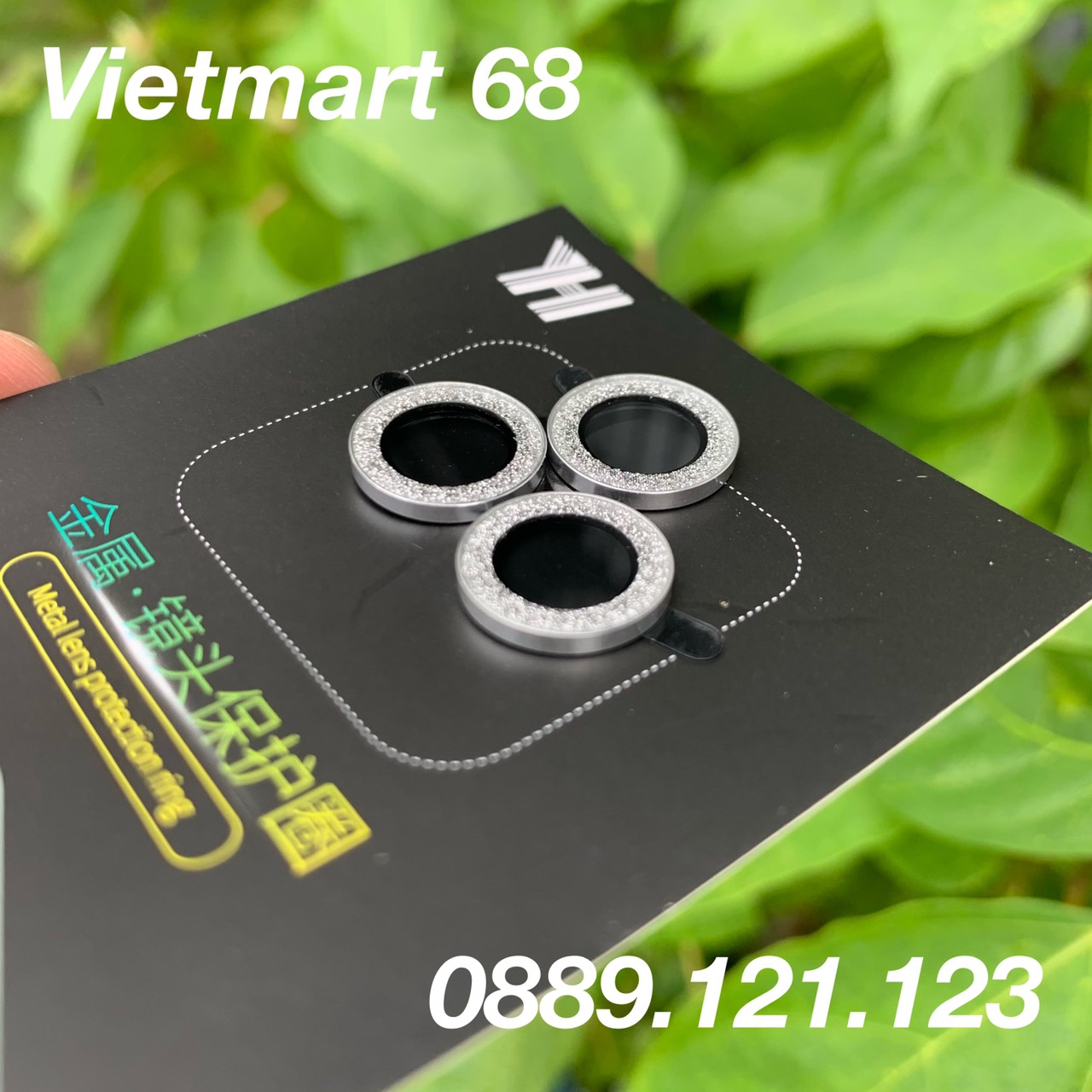 Combo 3 Vòng Bảo Vệ Camera IPhone 11Pro/ 11Pro Max (Bộ 3 Vòng) - Chống Bụi, Hạn chế vân tay & Mờ Camera