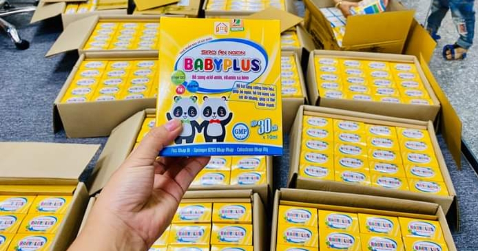 [HCM]Siro ăn ngon babyplus (Baby plus) - Giúp bé hết biếng ăn