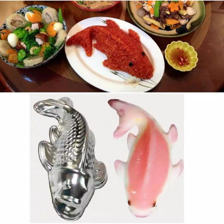 Khuôn xôi hình cá chép