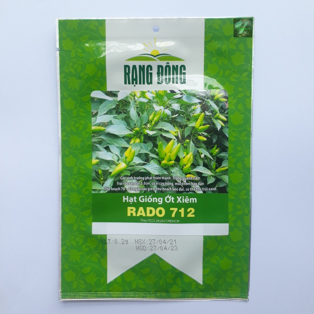 Hạt giống ớt xiêm
