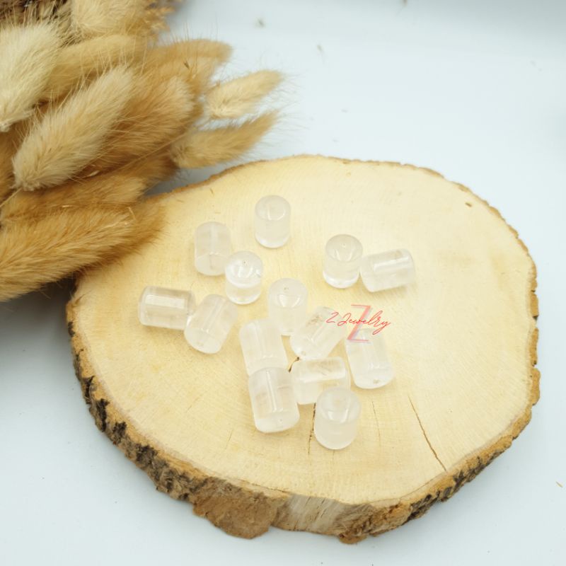 1 Hạt Lu Thống Đá Trắng Thiên Nhiên