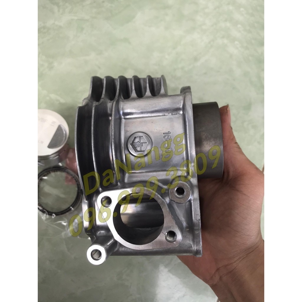 Bộ nòng hơi quả pít ton bạc xéc măng AB 110 cc