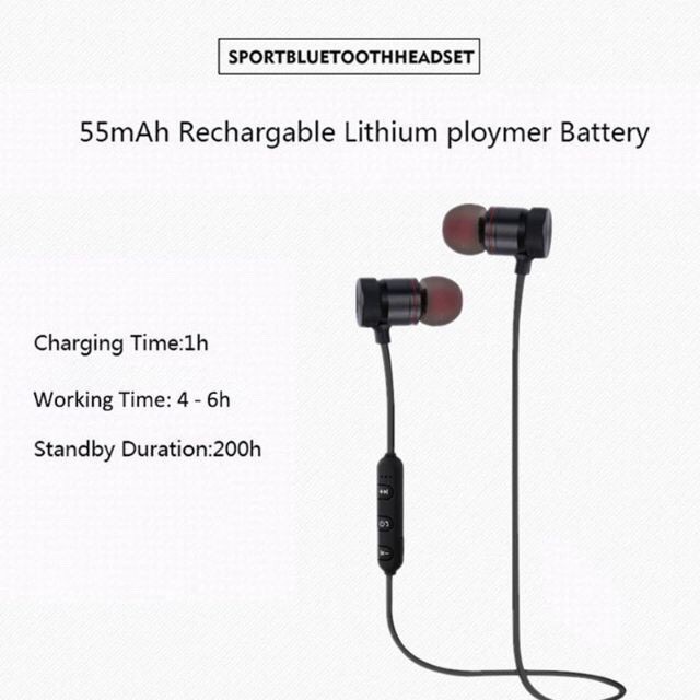 Bộ tai nghe Bluetooth không dây Bluetooth dành cho iPhone Android SendaSports