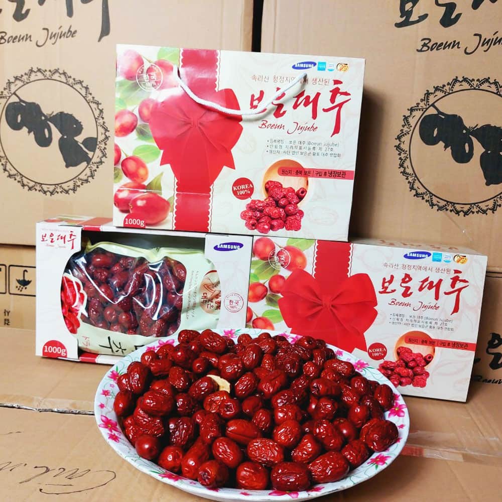 Táo đỏ khô Hàn Quốc 1kg