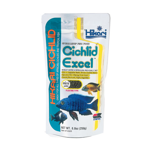 Thức ăn cho cá ALI Hikari Cichlid Excel hạt nổi 250gram thức ăn cho cá ALI giàu rau tảo