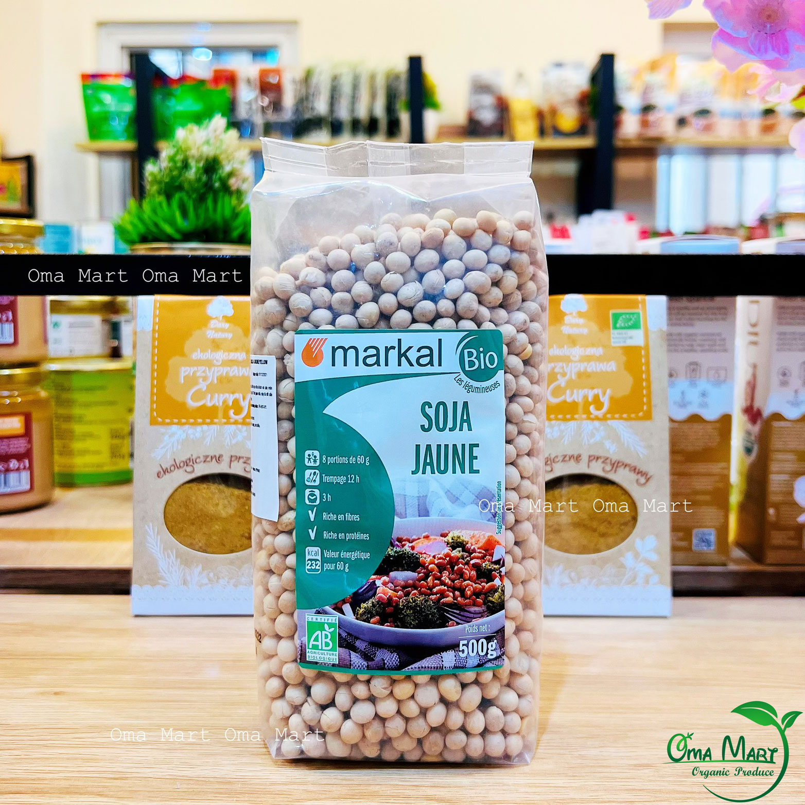 Soybean organic markal 500g