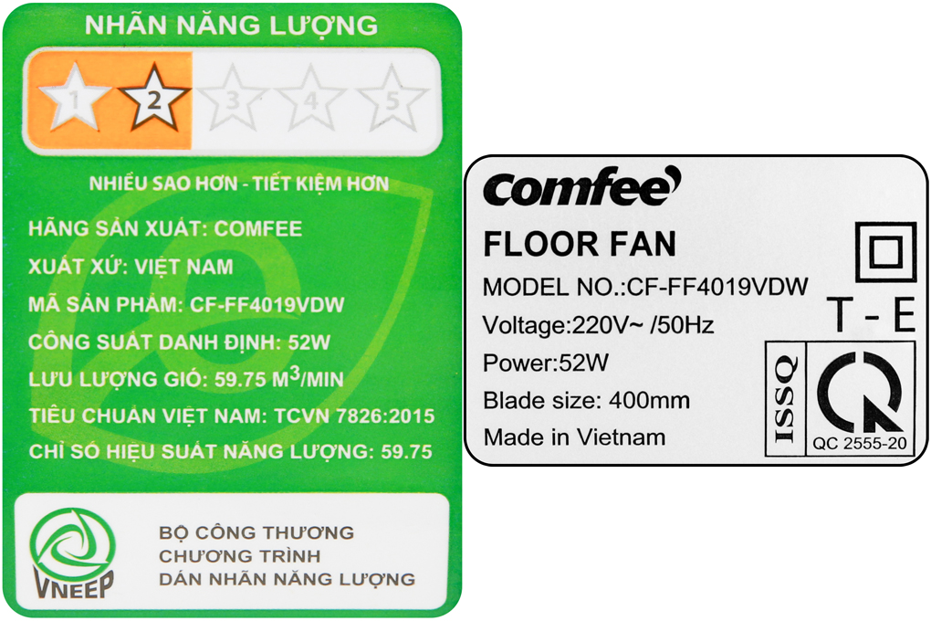 Quạt lửng Comfee CF-FF4019VDW