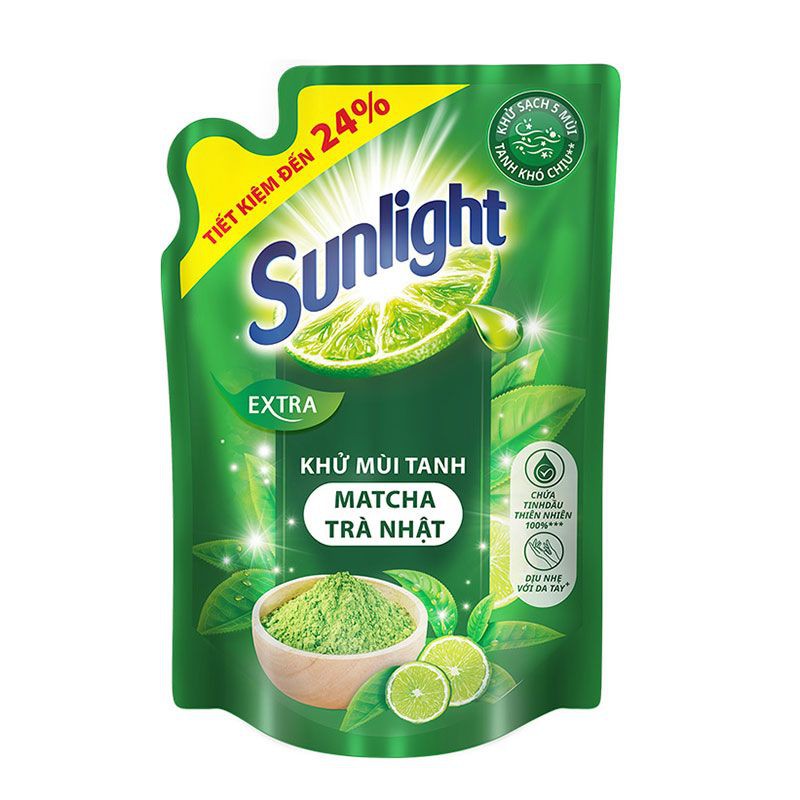 Nước Rửa Chén Sunlight Túi 2.1kg/ 2.6kg