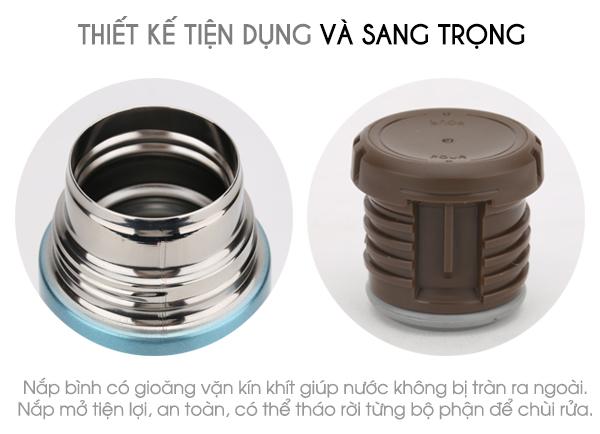 Bình giữ nhiệt lưỡng tính Lock&Lock Color LHC351B 500ml (Nâu)