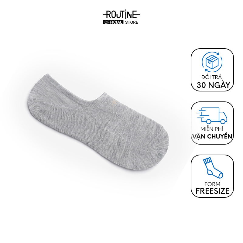 Vớ Hài Trơn Có Logo Freesize - Routine 10S22SOC003R1